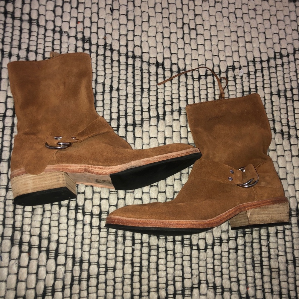 Never worn short boots!
